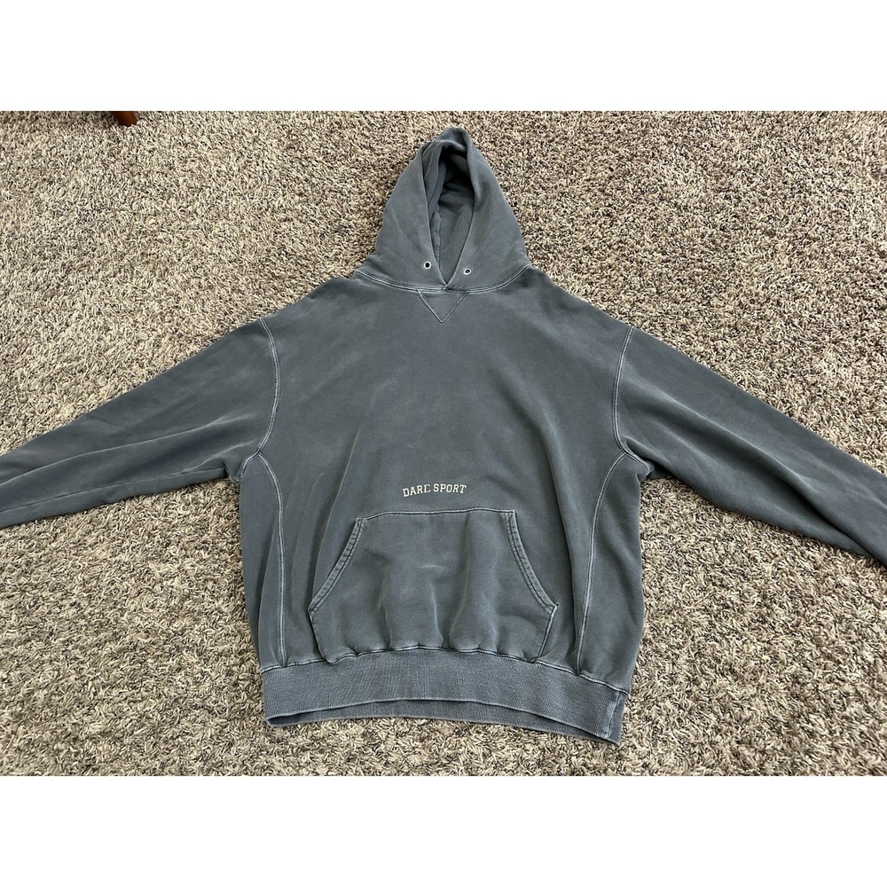 Darc Sport Wolves Athletic Pullover Hoodie Gray SSDD 035/1000 NFGU Men's Size XL - Picture 2 of 7